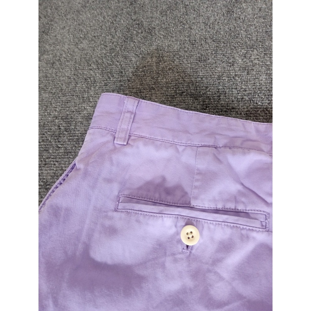 Vineyard Vines Golf Shorts Men's W33 Violet Chino Preppy Casual Southern Whale - Picture 10 of 11